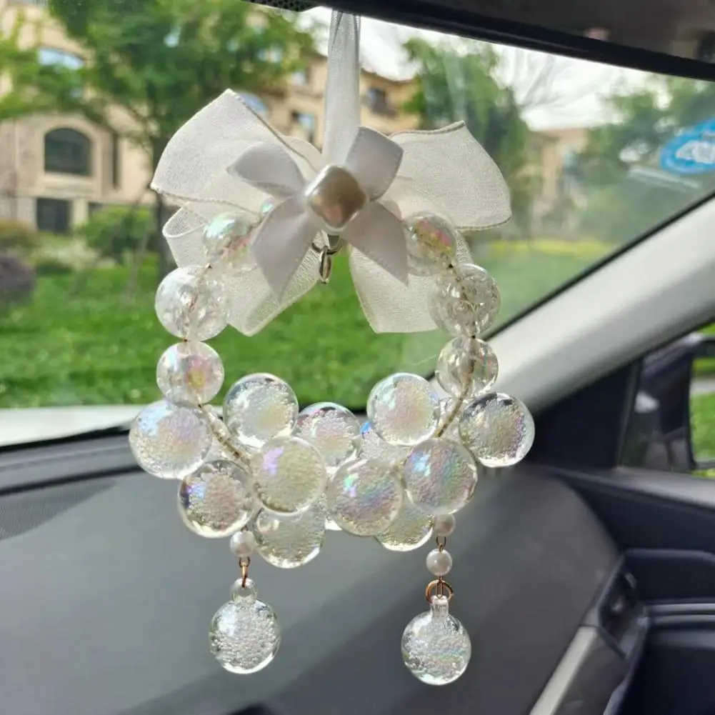 Funny Hanging Ornament Eye-catching Hanging Widget High Polished Car Rearview Mirror Pendant  Car Decoration Pendant