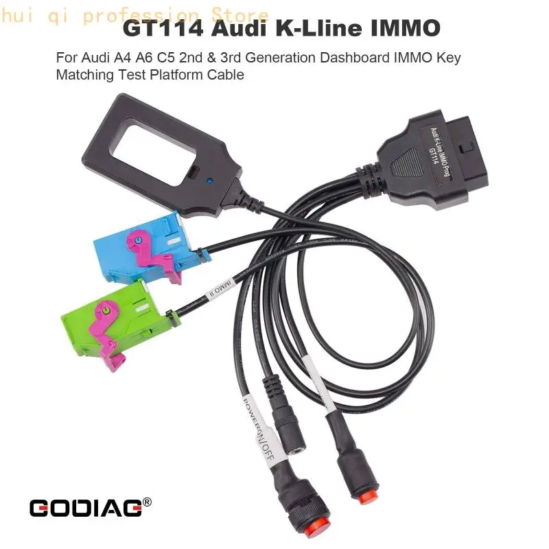 GT112 K Line OBD2 Diagnostic Cable for Immobilizer Matching Service Tasks H8WE