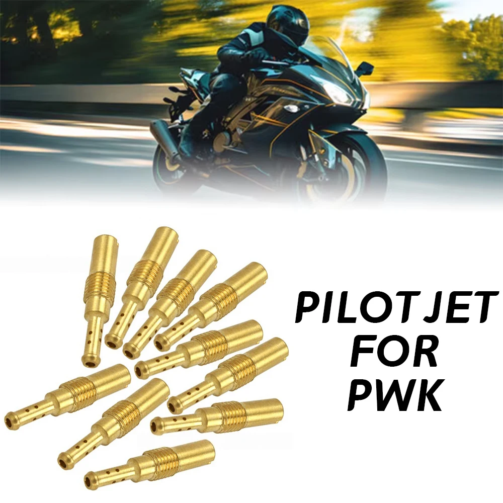 12PCS Carburetor Pilot Jet Replacement (30-55#)  Slow Jet for PWK PE PZ CG Type Carburetor Models