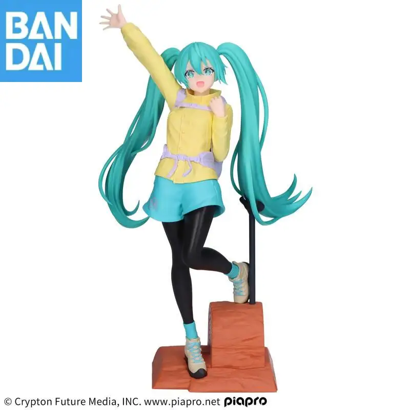 

Genuine Bandai Namco Banpresto Vocaloid Singer Hatsune Miku Holiday Memories Golf Ver 20Cm Collections Model Toy Figures Gift