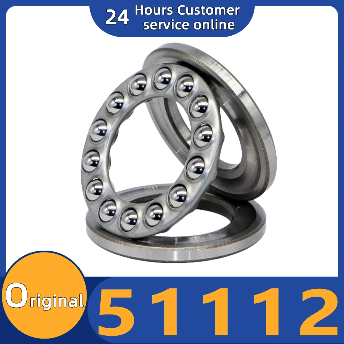 

Brand new original thrust ball bearings 51112 51113 51114 51115 51116 51117