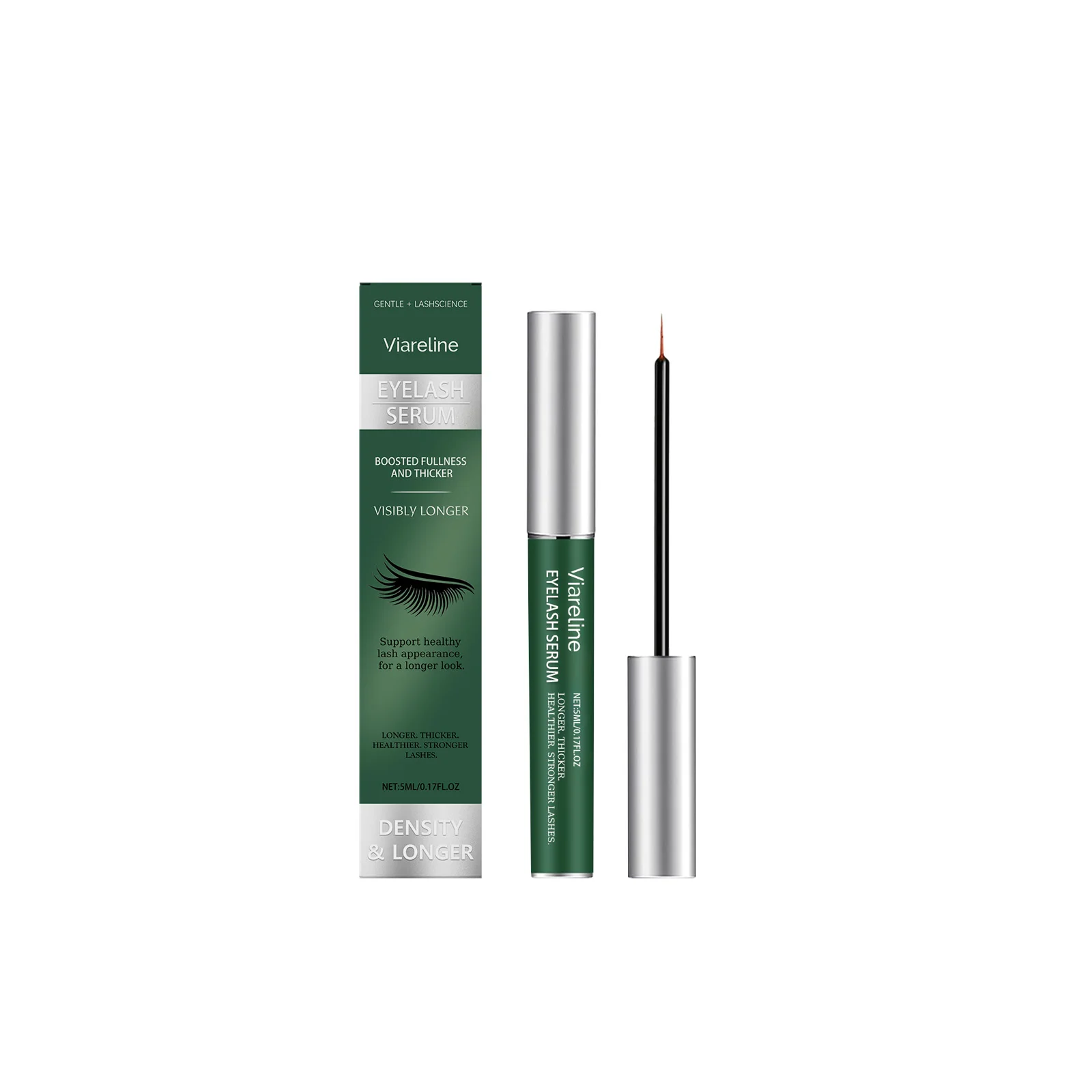Suero para el cuidado de las pestañas, fortalece las cejas nutritivas y las raíces de las pestañas, promueve más largas y gruesas, añade encanto, esencia para cejas portátil