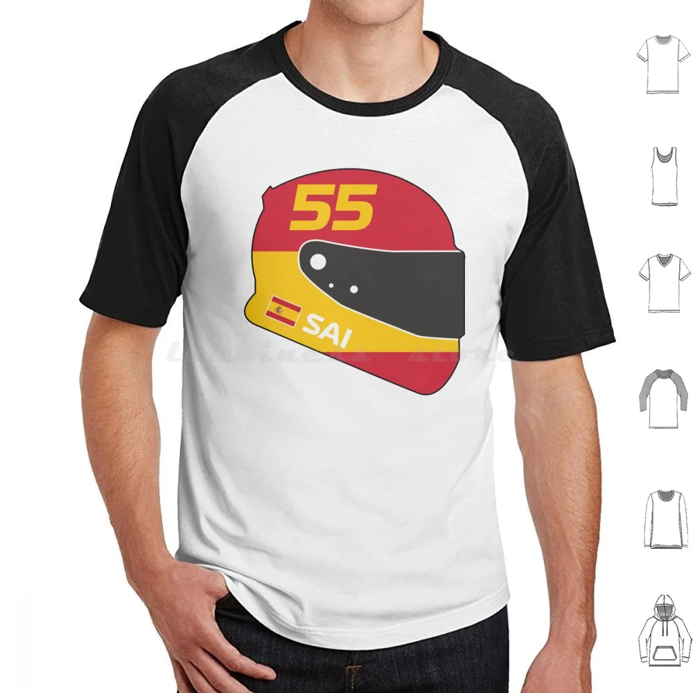 Carlos Sainz Helmet T Shirt Men Women Kids 6xl Carlos Sainz Sainz Carlos Carlos Sainz Sai 55 Carlos Sainz 55 Carlos Sainz