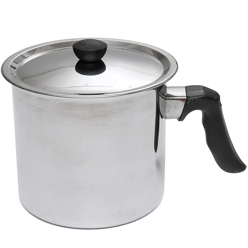 Bee Wax Melting Pot Stainless Steel Heatproof Durable Beekeeping Wax Melting Pot with Lid for Melting Bee Wax
