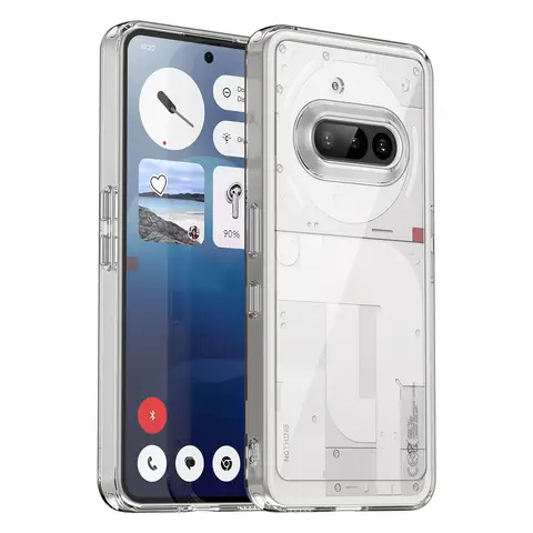 아무것도 전화 3A Pro Phone3A 2 2A Plus CMF 전화 1 액세서리 커버 용 투명 충격 방지 케이스