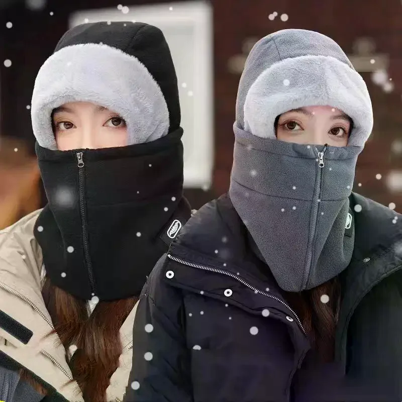 قبعة مقاومة للرياح في الشتاء لركوب الدراجات، قناع وجه سميك ودافئ لحماية الأذن، عصابة رأس لركوب الدراجات، قبعة قطنية مقاومة للبرد #5
