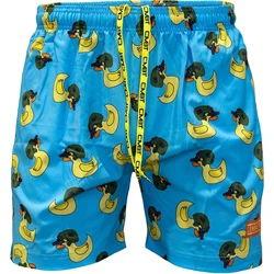 Funny Little Yellow Duck 3D Printed Beach Pants Mens Casual Shorts Animal Print Board Shorts Women Quick Dry Hawaii Sport Shorts