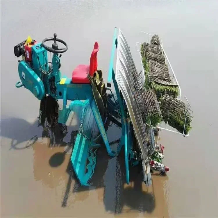 4 Rows 6 Rows 8 Rows Rice Transplanter Manual Portable Rice Planting Machine/paddy Planter/high Speed Rice Planter factory price