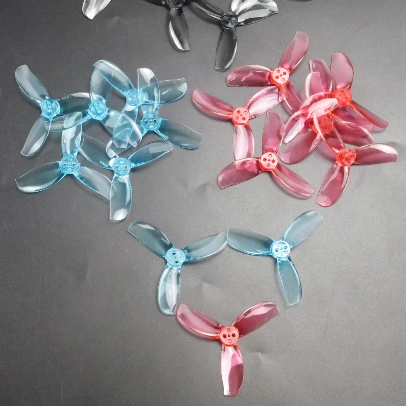 Gemfan D2.5-3 Elica a 3 pale da 63,5 mm 4 paia (4CW+4CCW), DJI O4 HD compatibile per droni Whoop canalizzati, equilibrio migliorato