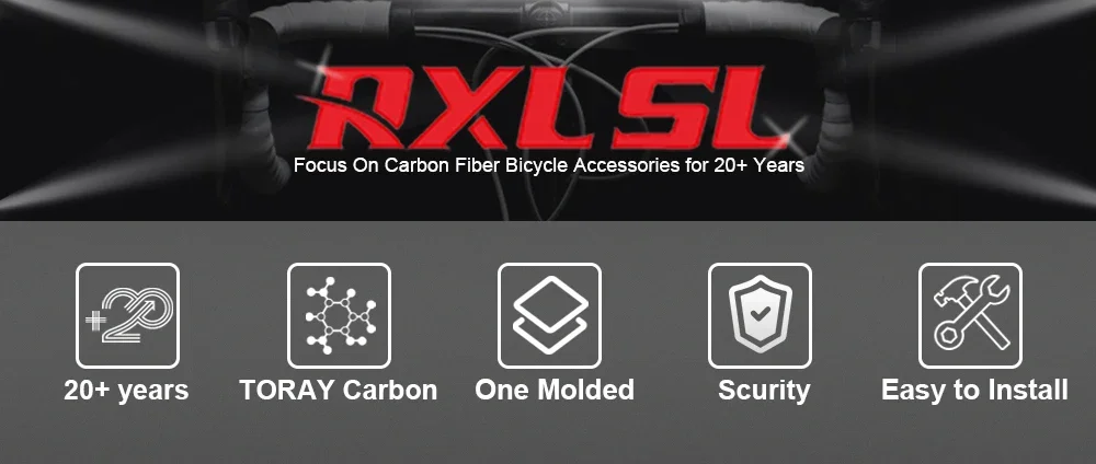 RXL SL Aero Carbon Rennradlenker - Integrierter Vorbau mit interner Kabelführung - OD2-kompatibel (28,6/31,8mm) - UD Matt-Finish – Detail 1