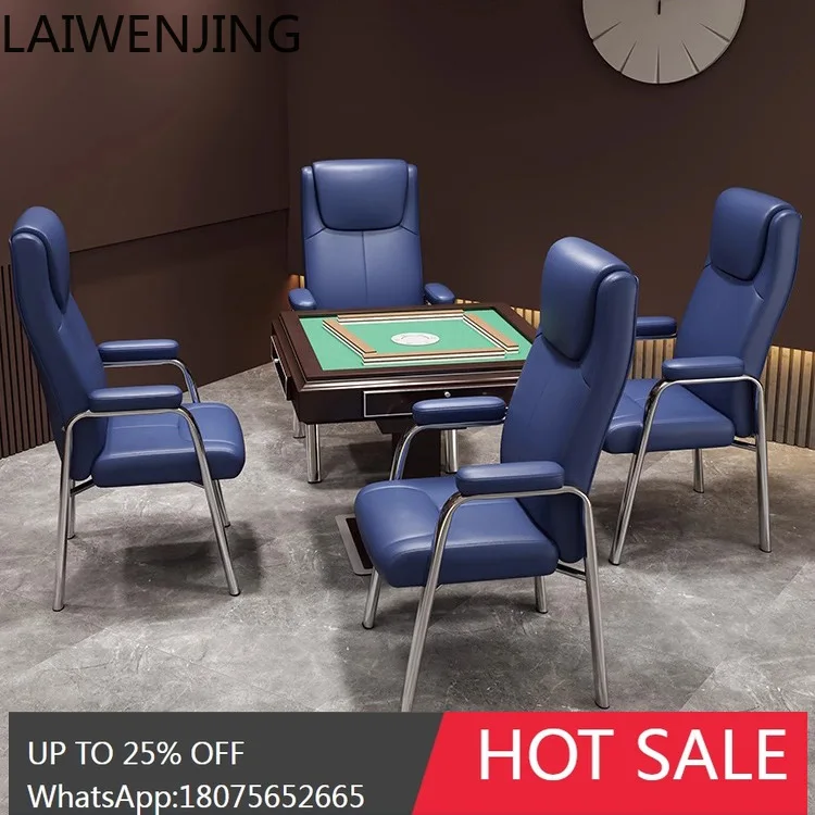 HLZ  Mahjong Chair Comfortable Long Sitting Modern Simple High Back Office Chair