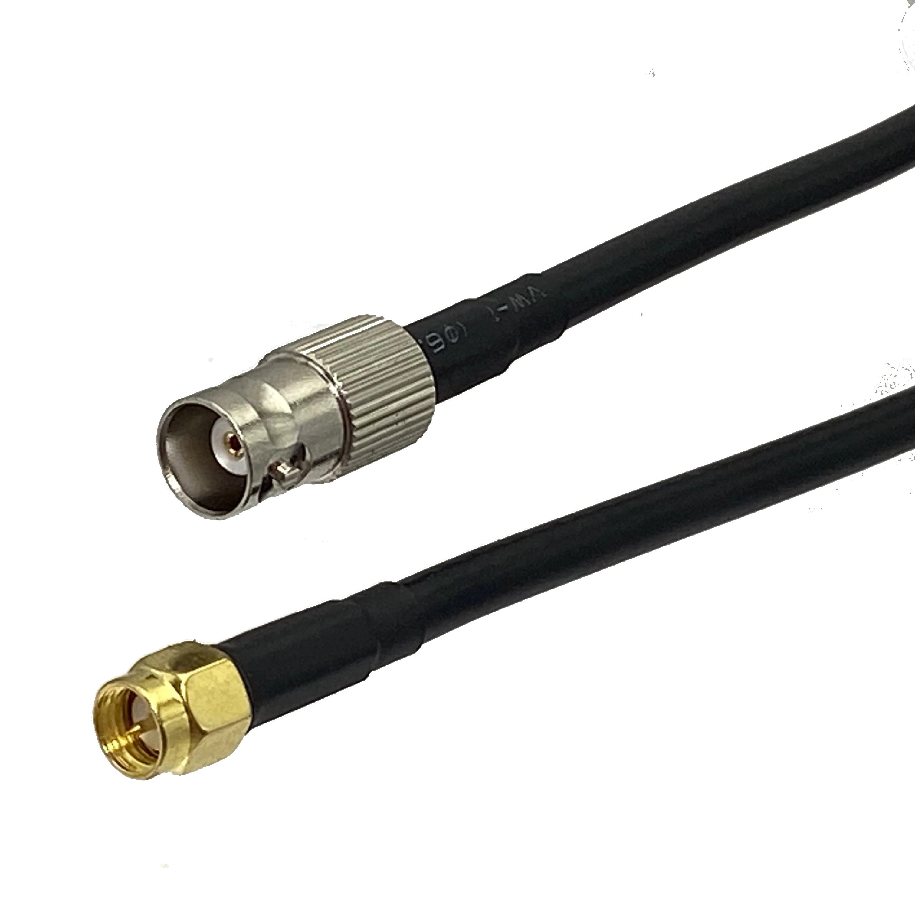 

1Pcs RG58 SMA Male plug to BNC Female Jack Connector RF Coaxial Jumper Pigtail Cable For Radio Antenna Wire Terminals 4inch~20M