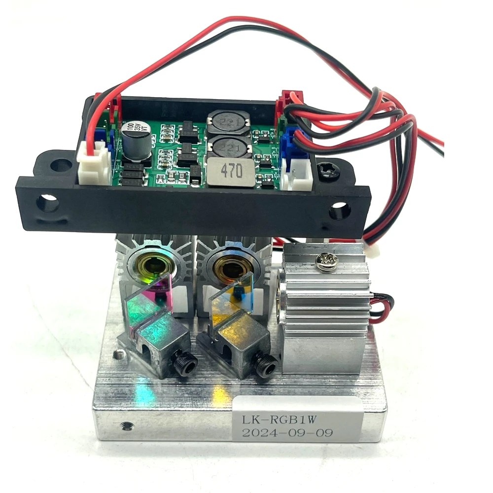 RGB 1W/2W/ 3W White Light Full Color Laser Module TTL+Analog Modulation