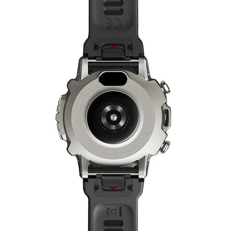 2Pcs สีดำปลั๊กป้องกันฝุ่นสำหรับพอร์ตชาร์จเหมาะกับ Smartwatch Amazfit Falcon