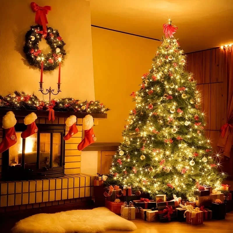 1 متر 2 متر 3 متر 5 متر 10 متر ضوء لحفل الزفاف الجنية الإضاءة جو مصباح غرفة نوم حديقة عيد الميلاد هالوين جو مصباح الديكور