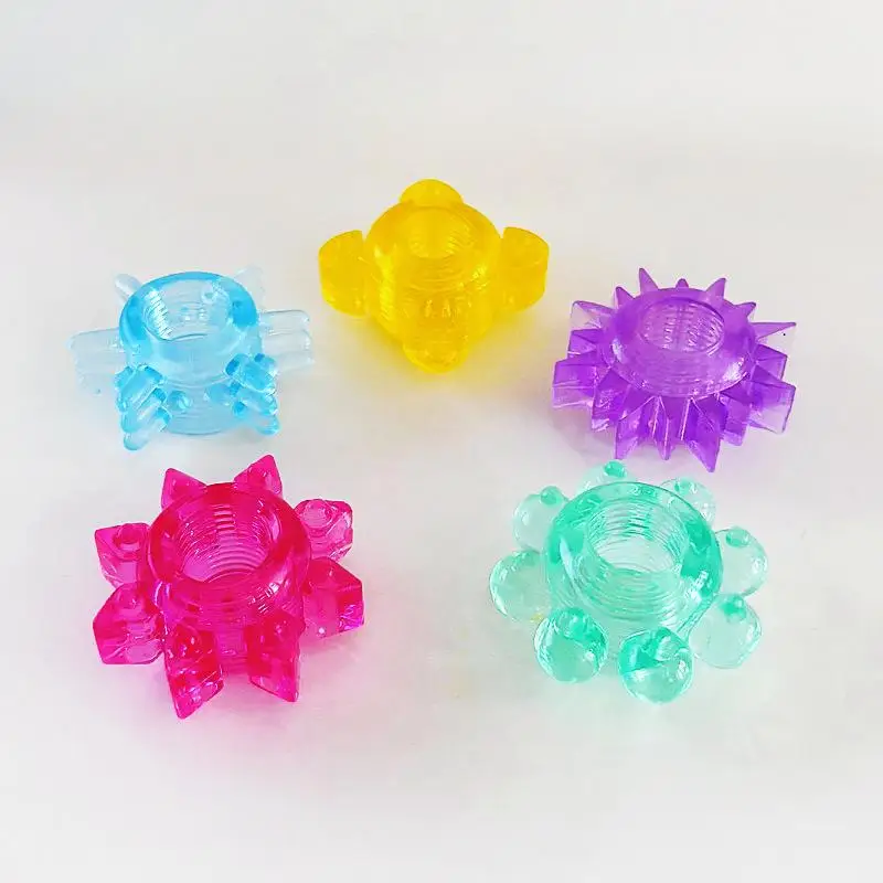 convenientSilicone Cock Ring Premature Ejaculation Delay 1/5Pcs Discreet Package Male Intimate Impotence Aid for Adult Gift - view 6