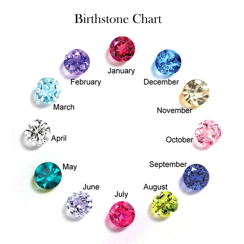 قلادة ساحرة على شكل جناح زاوية جوهرة الميلاد لمدة 12 شهرًا، قلادة من الفولاذ المقاوم للصدأ مطلية بالذهب للنساء والفتيات هدايا عيد الميلاد