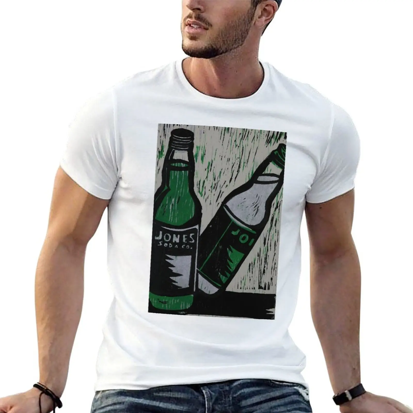 

Jones Soda футболка мужская футболка хлопковые футболки высокого качества дизайнерская футболка
