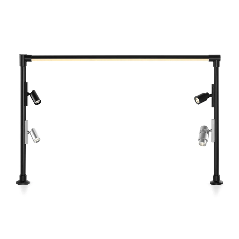 

High Quality Aluminum Light Emitting Diode Display Light Modern Mini Tracking Cabinet Jewelry Display Cabinet COB Chip