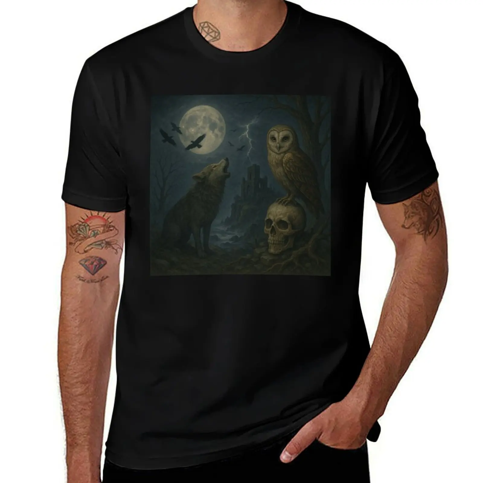 

Skullwatch – The Call of the Cliffs T-Shirt luxury designer funny shirt cotton vintage t shirts men tshirt
