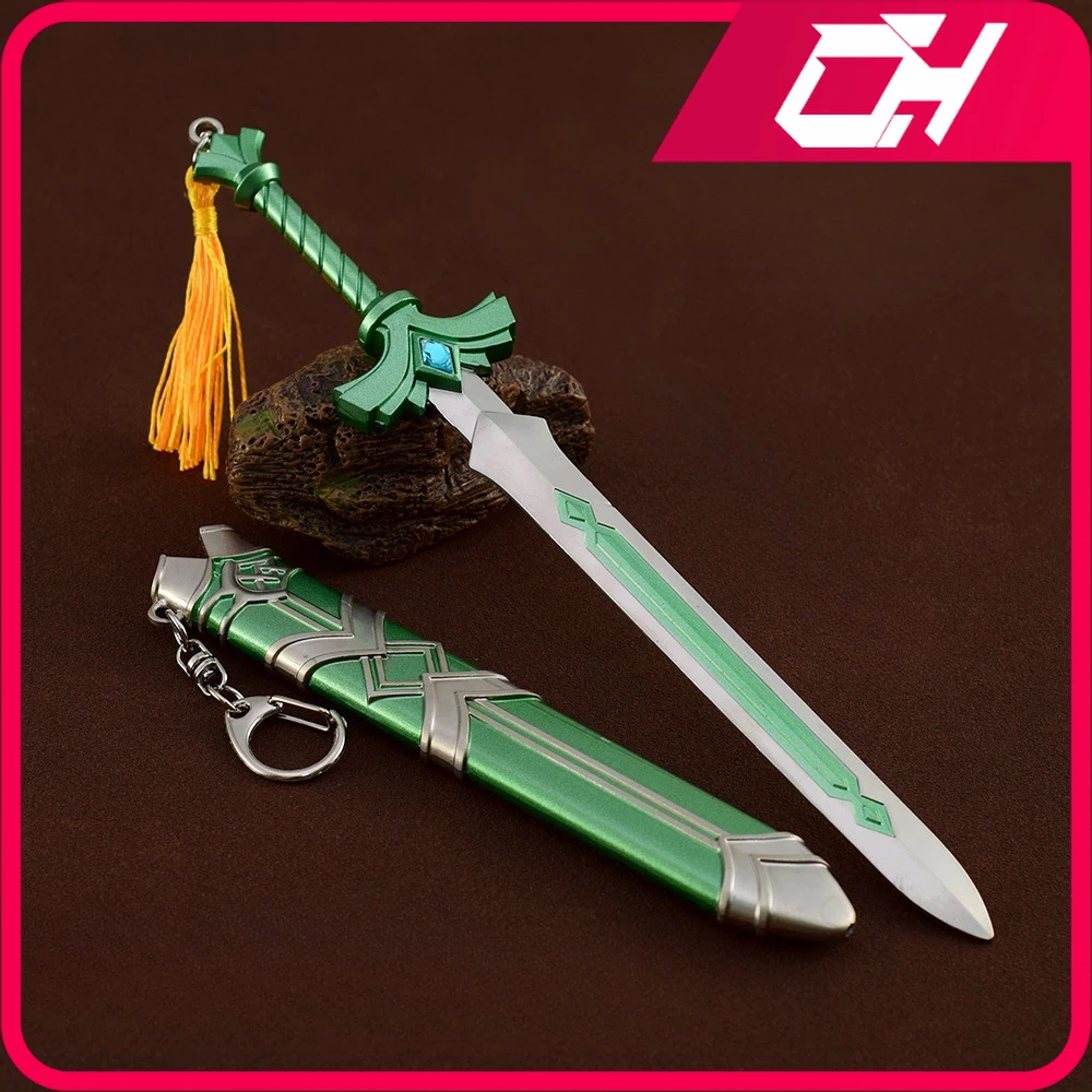 The Hyrule Fantasy Weapon Goddess Sword Breath of The Wild Link Game Sword Weapon Model Sword Crafts Accessories Keychain Toys