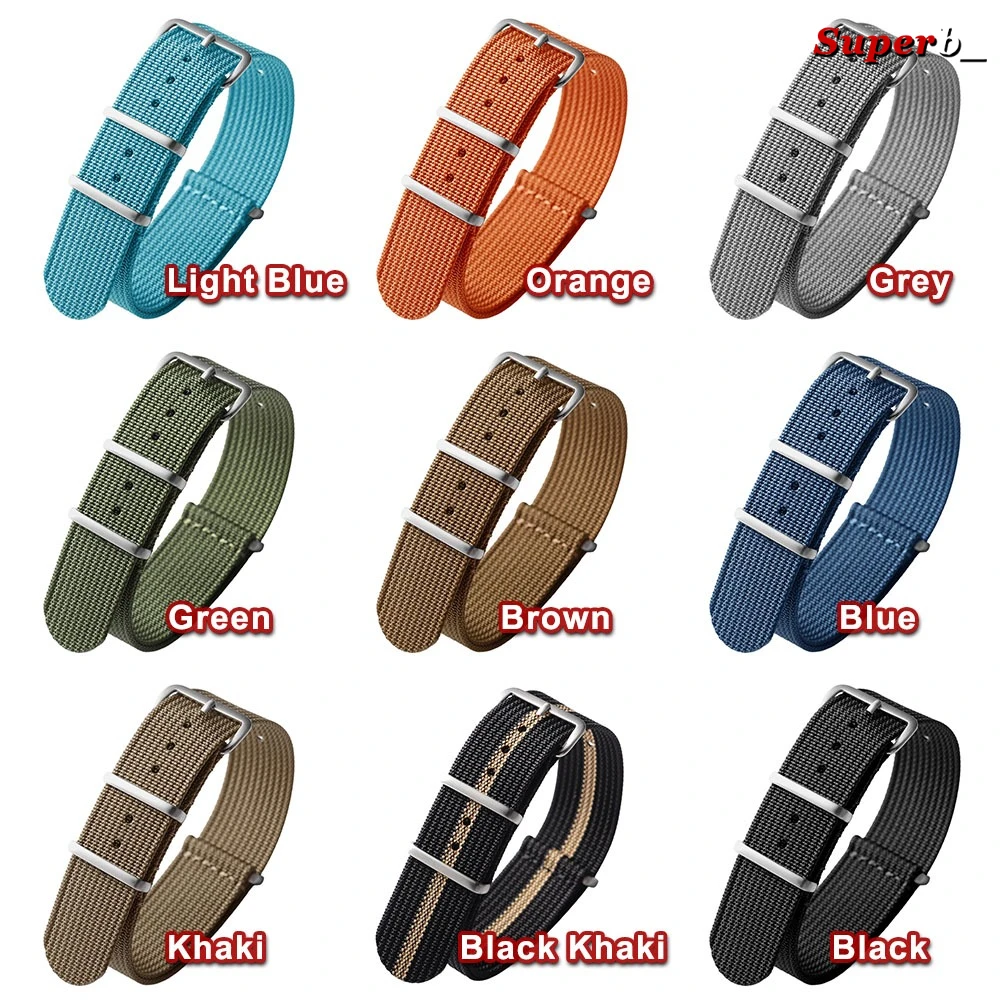 Nylon Watch Strap 18mm 19mm 20 - огляд і ціна Nato Strap Nylon