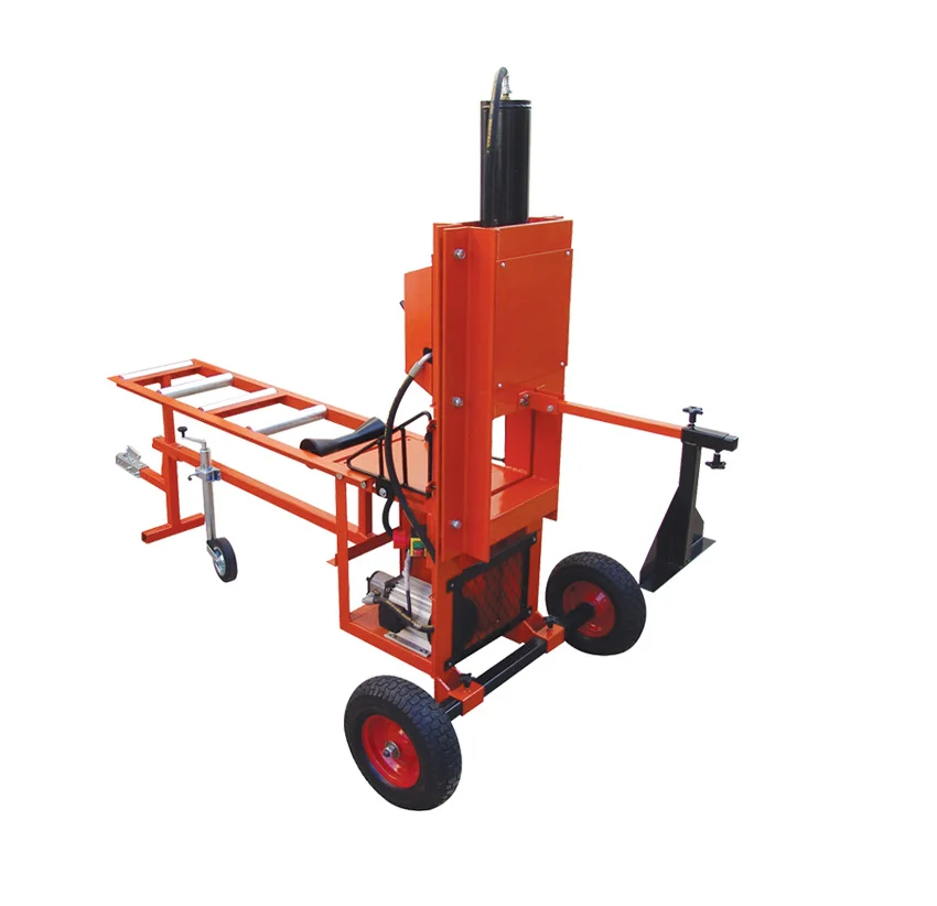 

Промышленный деревообрабатывающий роторный дровокол 380В с циркулярной пилой