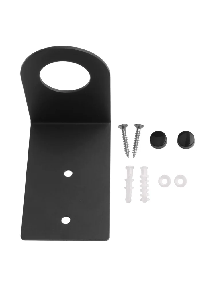 Bathroom Glass, Granite, Marble, Or Tile Surfaces Bottle Holder Hanger Easy Installation Polished Chrome Bracket