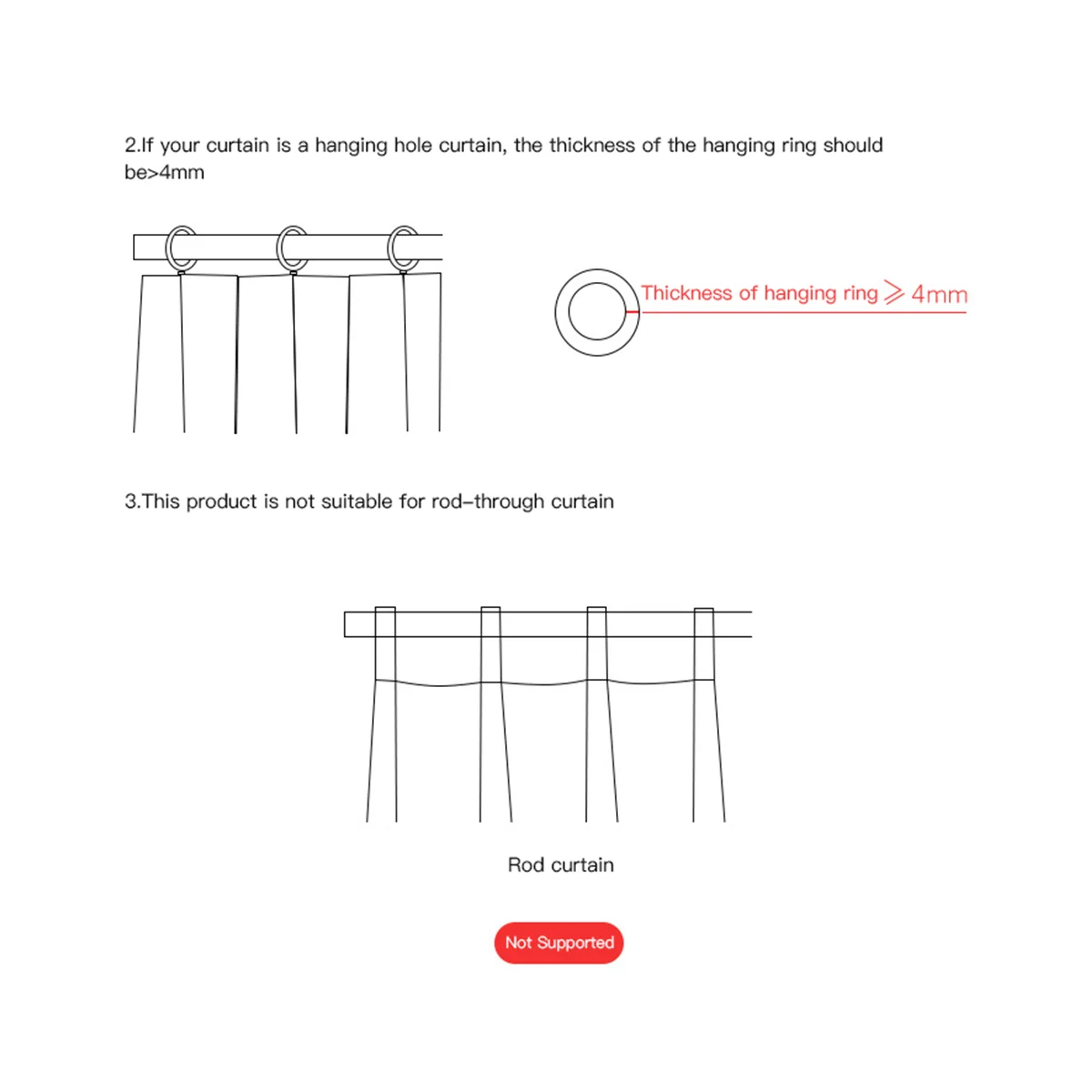 Imagem -05 - Tuya Inteligente Abridor de Cortinas Automático Bluetooth Track Cortinas Interruptor Robot Controle Remoto para Alexa Google Home Pcs