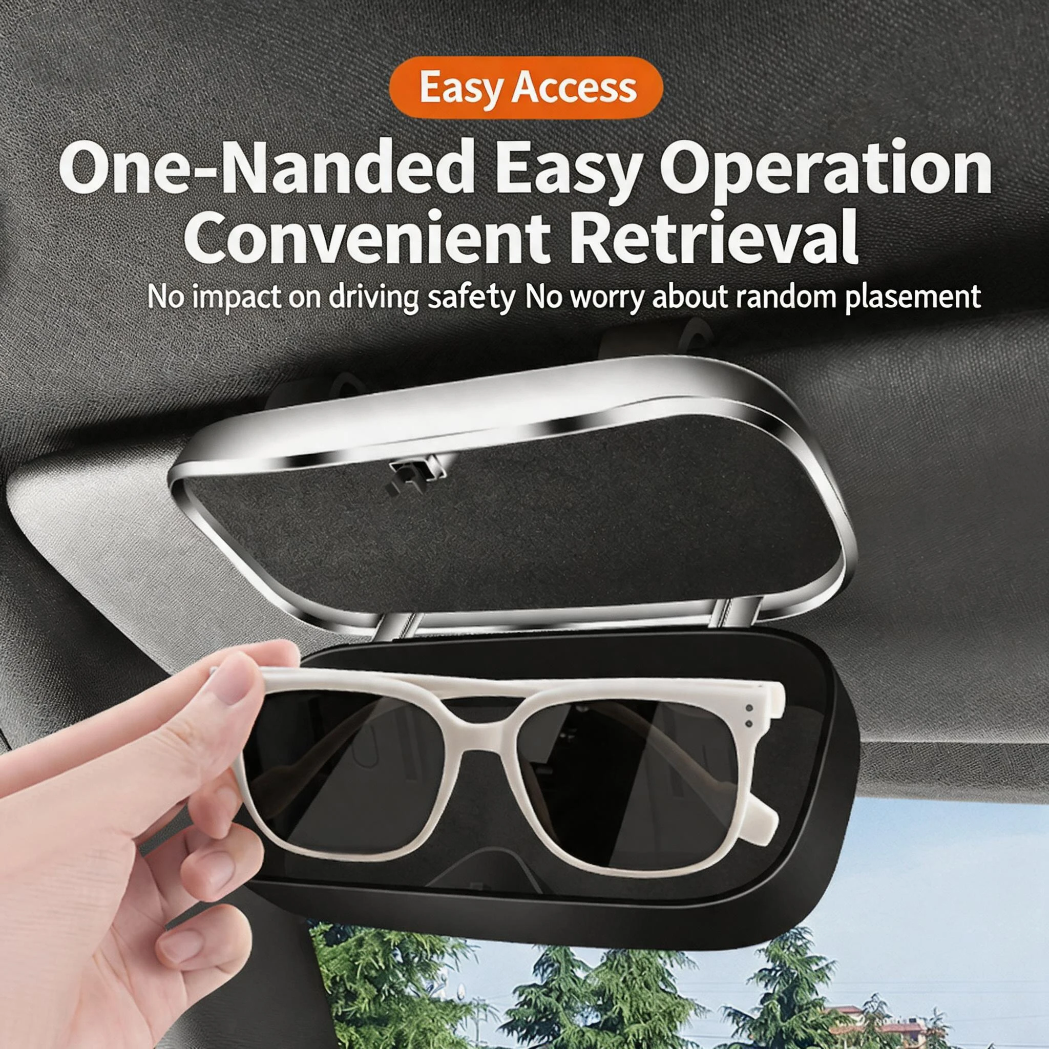 Uchwyt na okulary do montażu n – Car Accessories Xl6 recenzja i cena