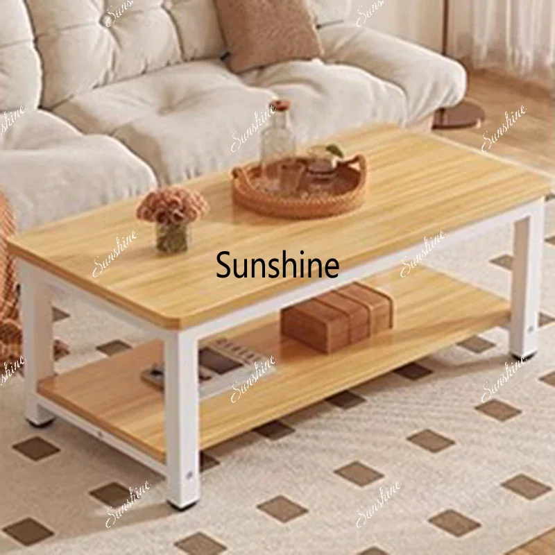 

Standing Modern Coffee Table Wood Designer Living Room Side Table Writing Dinner Moving Decoration Couchtisch Salon FurnitureP