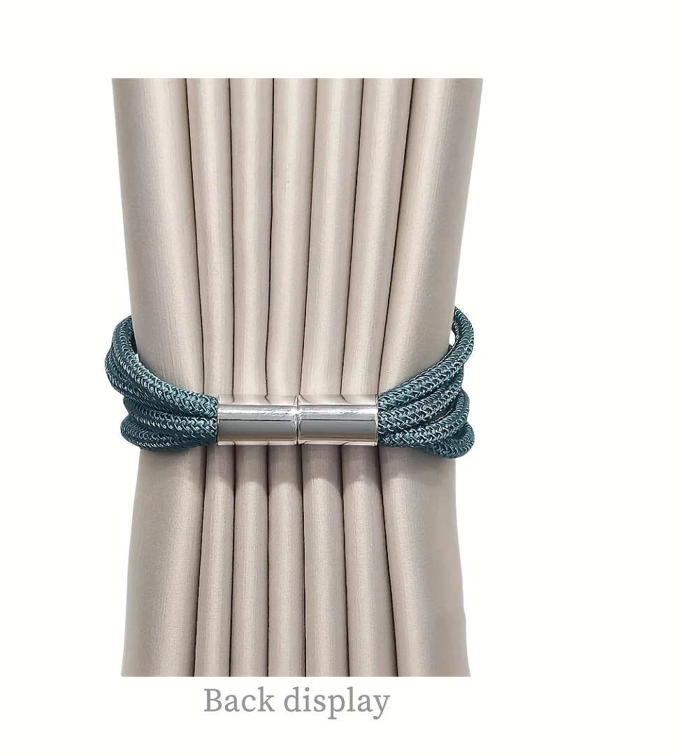 Innovative Magnetic Buckle Chinese Knot Curtain Tiebacks for Living Room And Bedroom Decorative Home Accessories