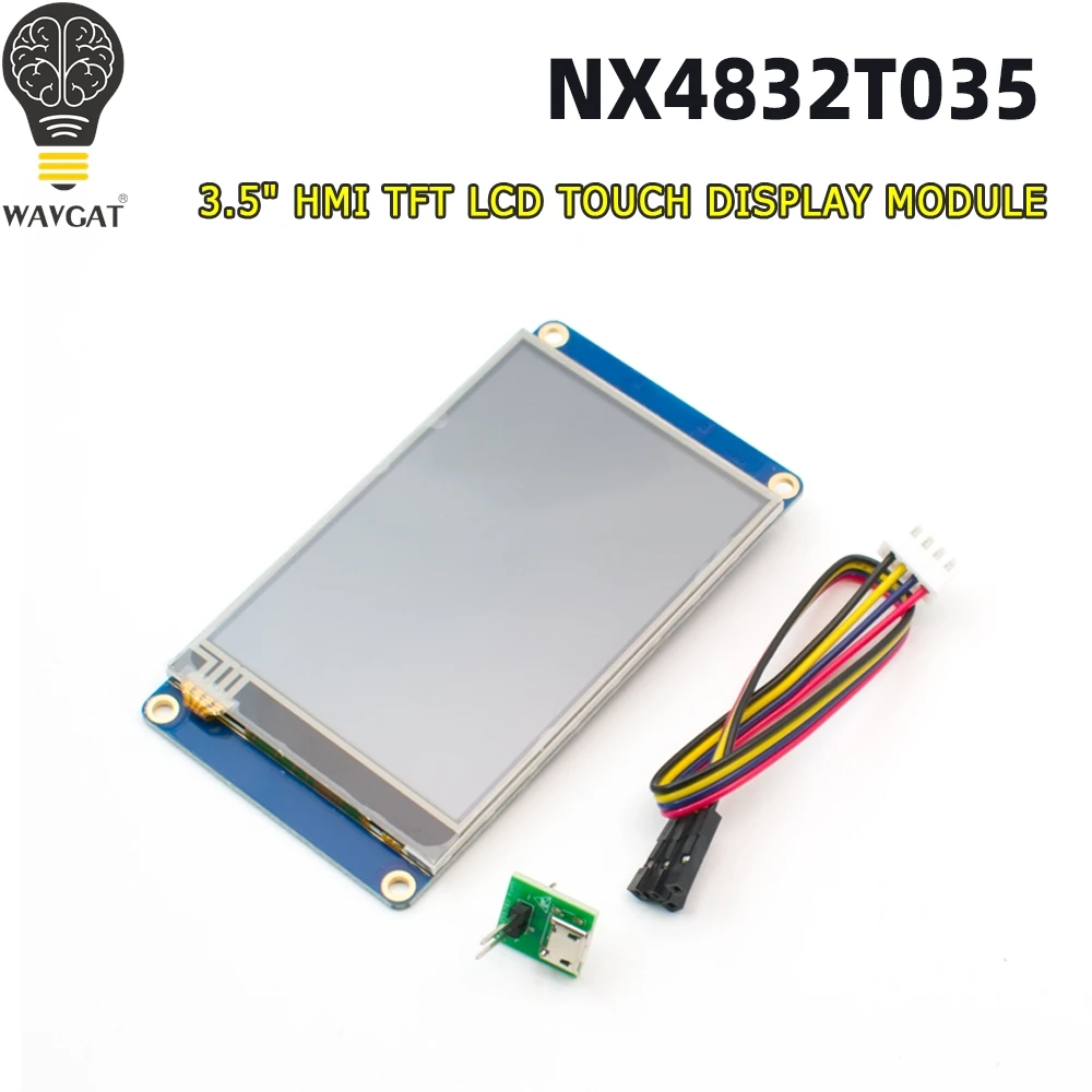 wavgat-35-inch-hmi-lcd-touch-display-screen-module-nx4832t035-for-arduino-raspberry-pi-basic-version