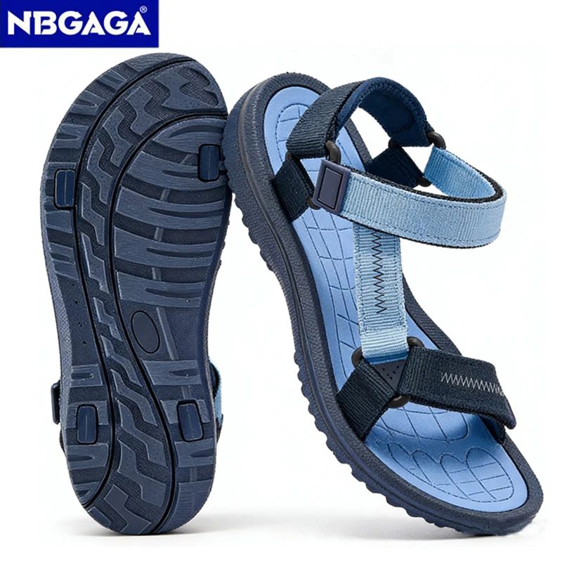 Children's Boy Sandals Kids Summer Breathable Sport for Girl Casual Beach Shoe Comfortable Soft Sole Non-slip Student Sandalias