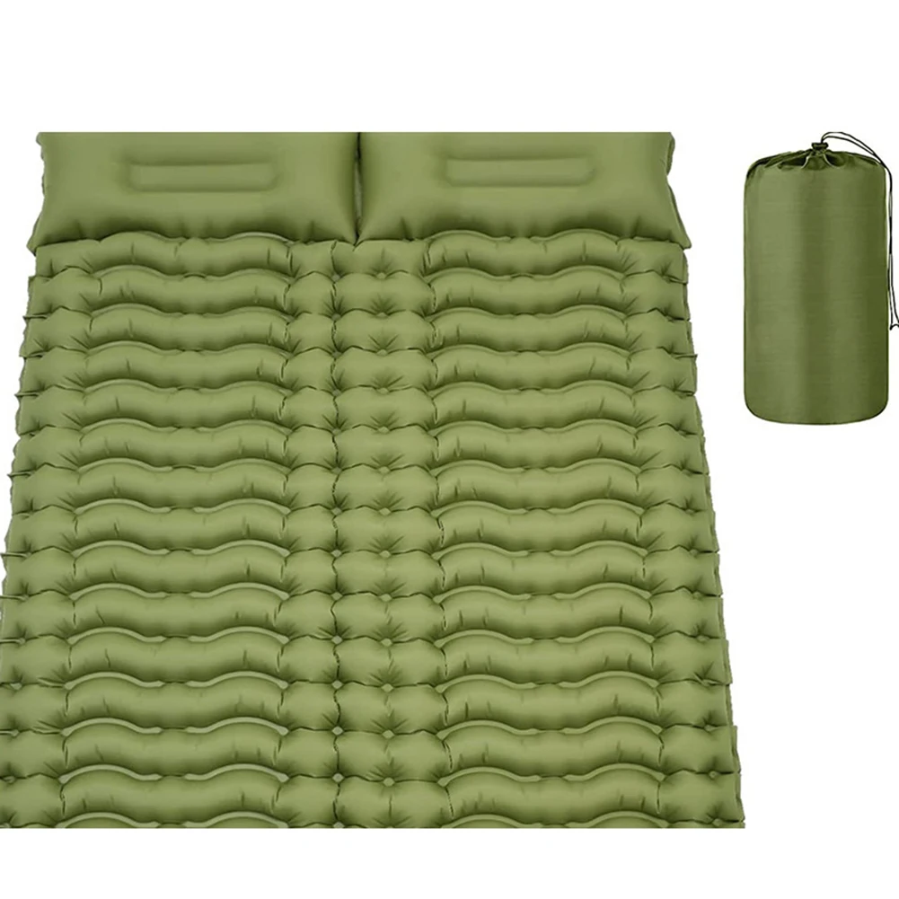 

Camping Trip Outdoor Adventure Camping Mattress Lightweight Air Mattress Complete Camping Kit Foot Pump Inflation