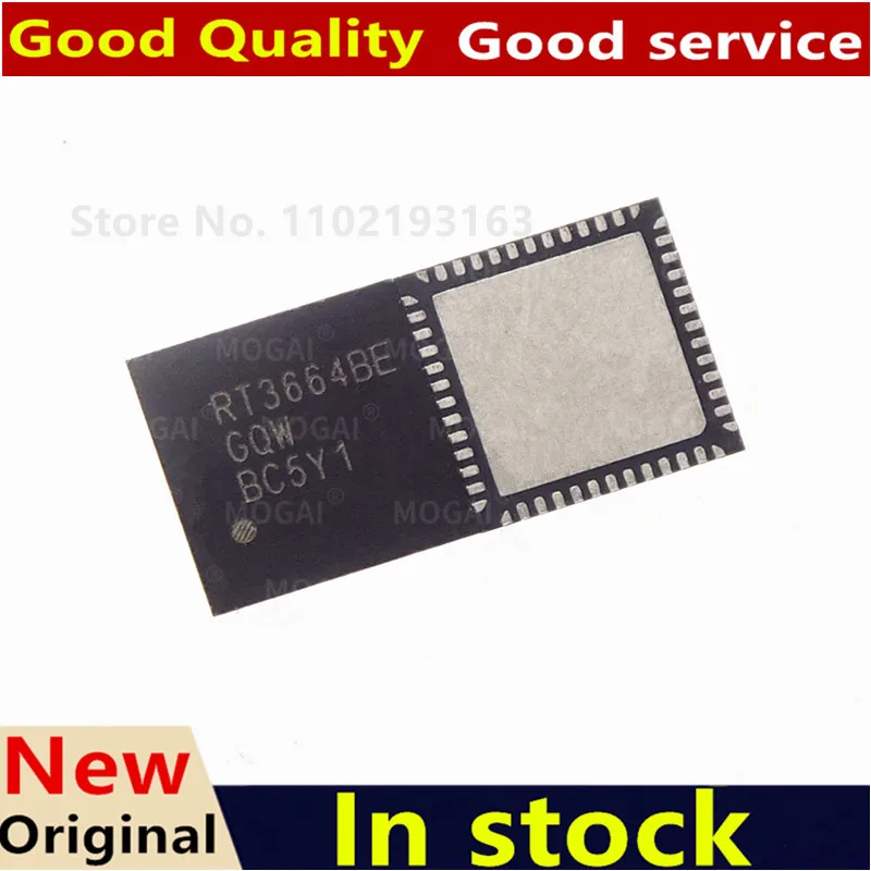 (1piece)100% New RT3664BE RT3664BEGQW QFN-52 Chipset