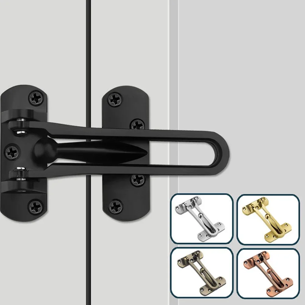 

Anti-theft Buckle Door Guard Restrictor Security Catch Heavy Duty Safety Lock Chain Home Insurance Door Bolt door insurance