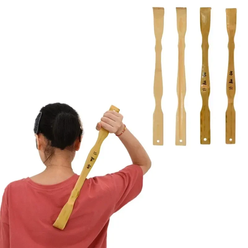 

Durable Bamboo Massager Back Scratcher Wooden Body Roller Stick Backscratcher Wooden Scratching Backscratcher Massager 2035
