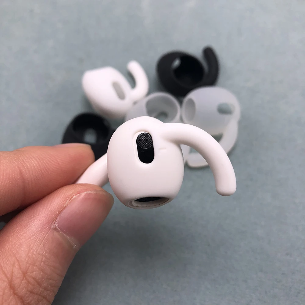 Silikon Anti Slip Ohr Haken Für Air Pod Airpods Pro Anti Drop Ohrbügel Halter Schutz Abdeckung Bluetooth Kopfhörer Zubehör