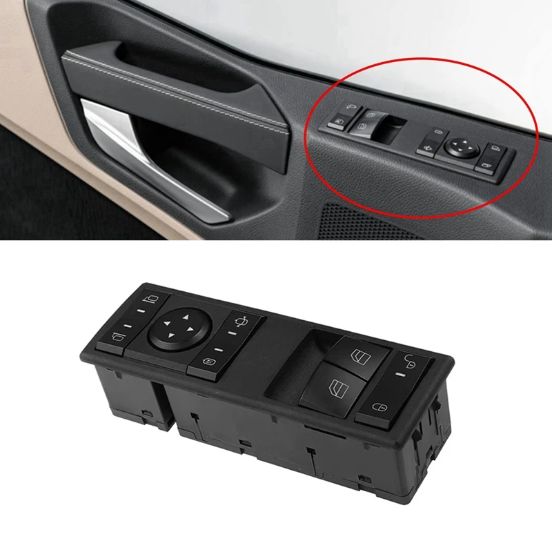 A9605451213 Car Power Window Switch For Mercedes Benz Truck Actros MP4 9605451213 LHD