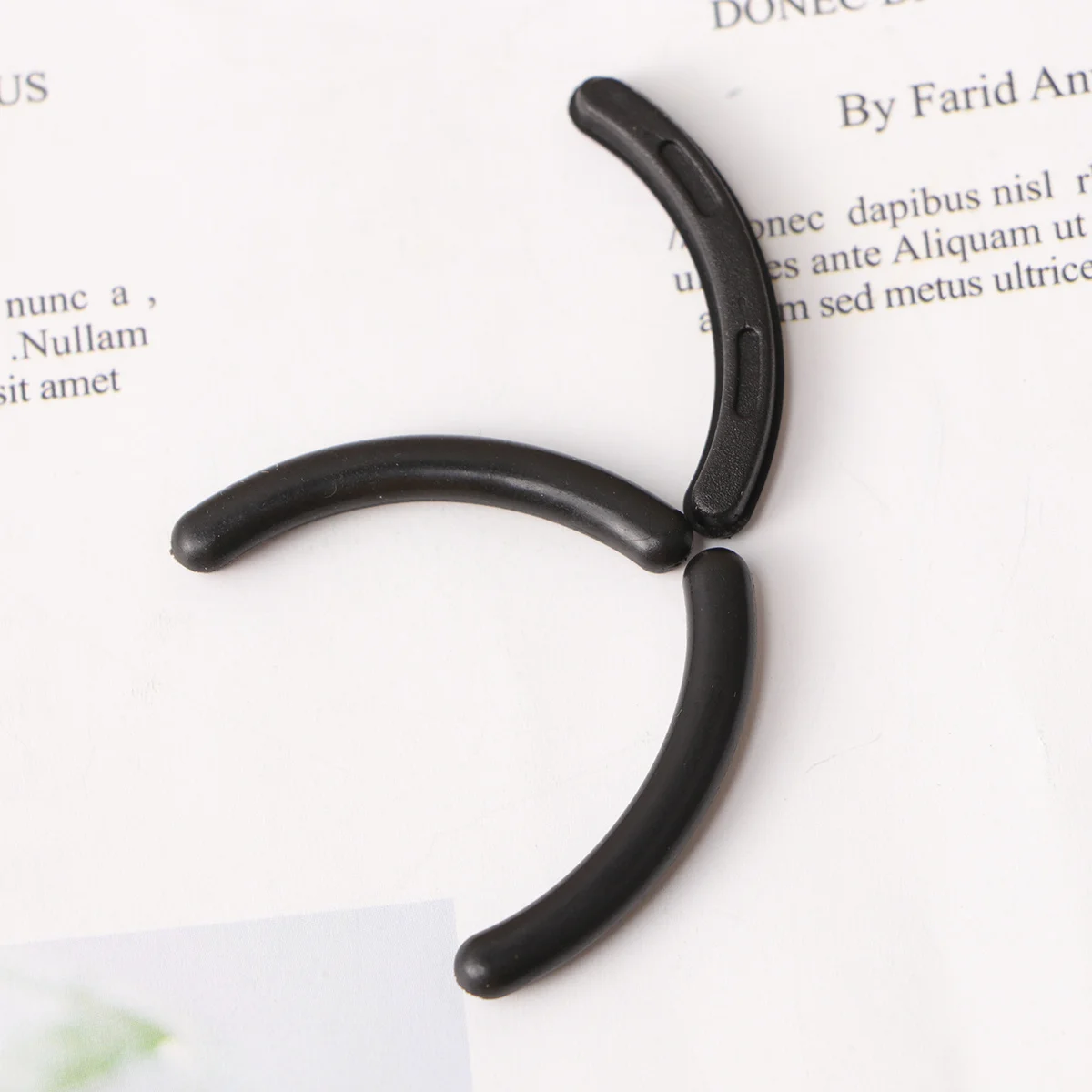 

10Pcs Eyelash Lifting Strips High Elasticity Silicone Display Bars Reusable Makeup Organizer Tools Graft Eyelashes Beauty