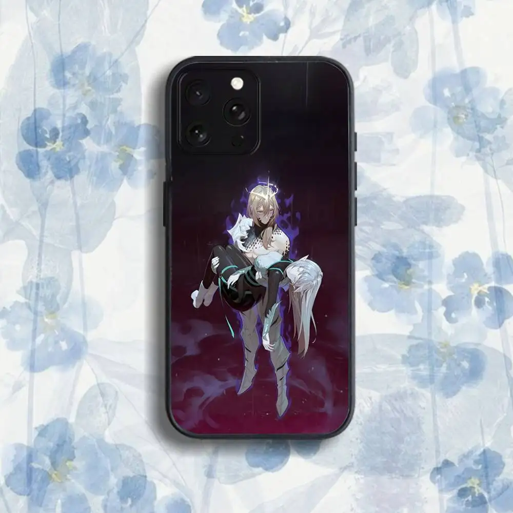 حافظة هاتف B-Beginning After End لهاتف iPhone 17,16,15,14,13,12,Pro,Max,Plus,E,SE4,Air,Mini Black Soft Box #2