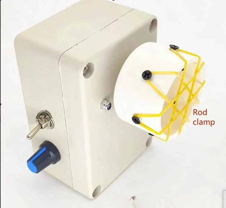 Portable professional fishing rod making winding electric drive machine DIY adjustable 0-50RPM wire wrapping machine