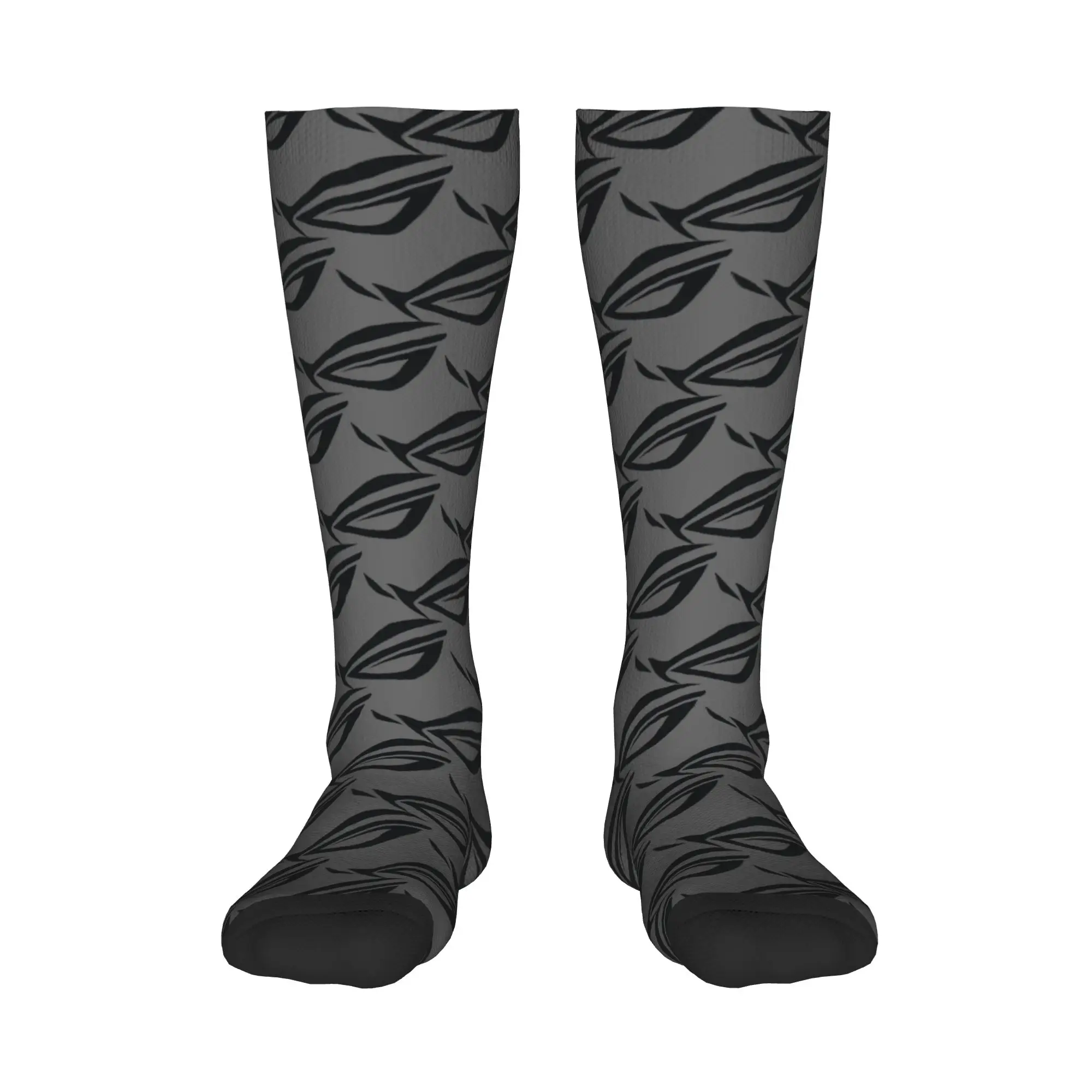 

Всесезонные чулки для экипажа, носки с логотипом Rog Hd, забавные длинные носки в стиле хип-хоп в стиле Харадзюку, аксессуары для мужчин и женщин, подарок на день рождения