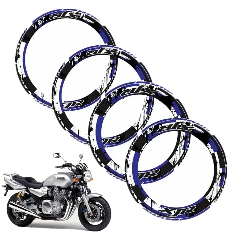 For YAMAHA XJR 1200 1300 XJR1200 XJR1300 Motorcycle Parts Contour Wheel Decoration Decal Sticker - 1 Acsessories