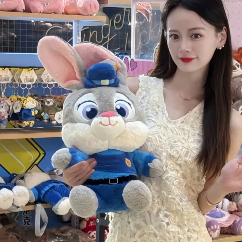 ديزني Zootopia جودي ونيك أفخم الدمى لعبة لينة الثعلب أرنب وسادة محشوة Kawaii غرفة ديكور للفتيات هدايا عيد الميلاد