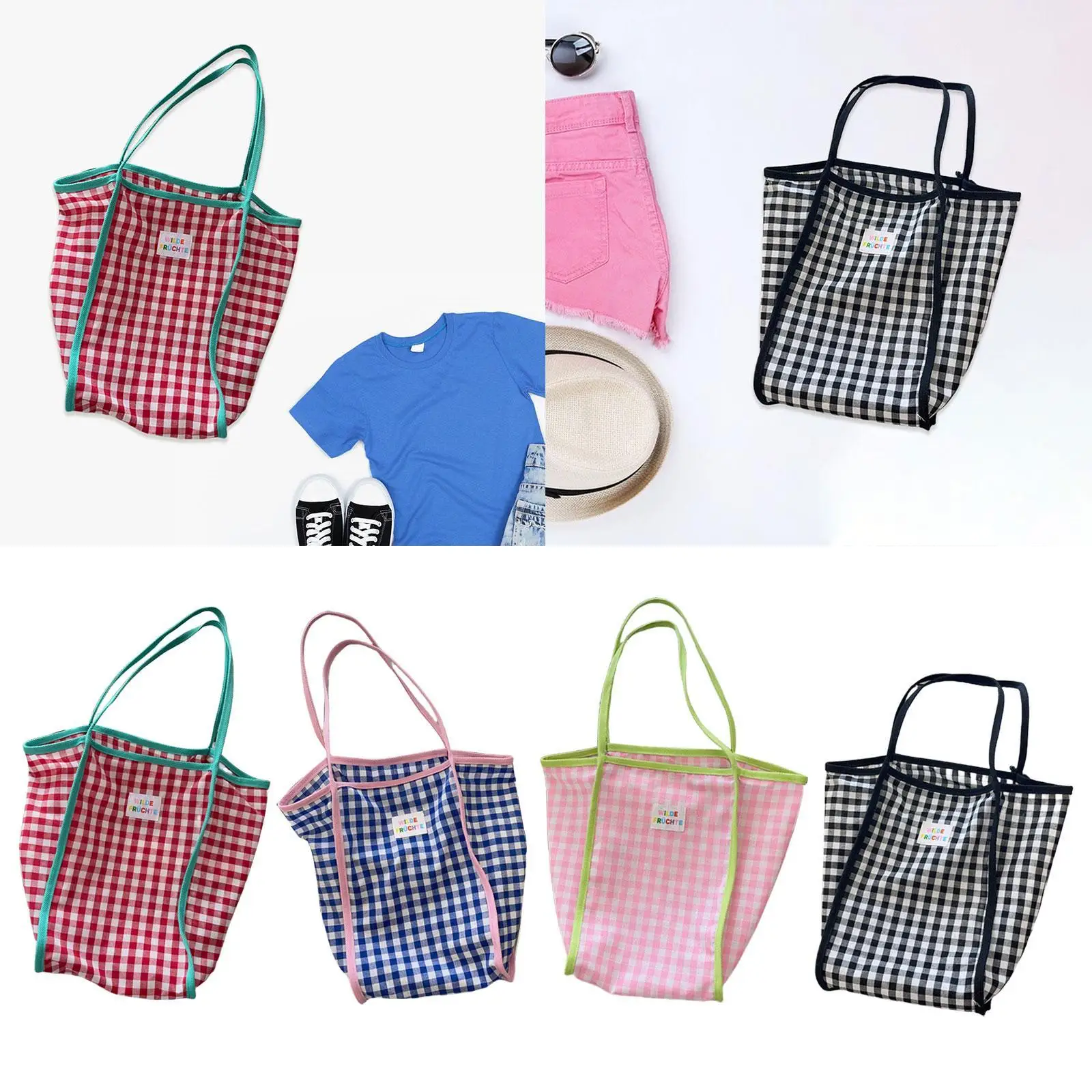 

Women Shoulder Bag Stylish Female Shopping Bag for Work Summer Vacation Outdoor