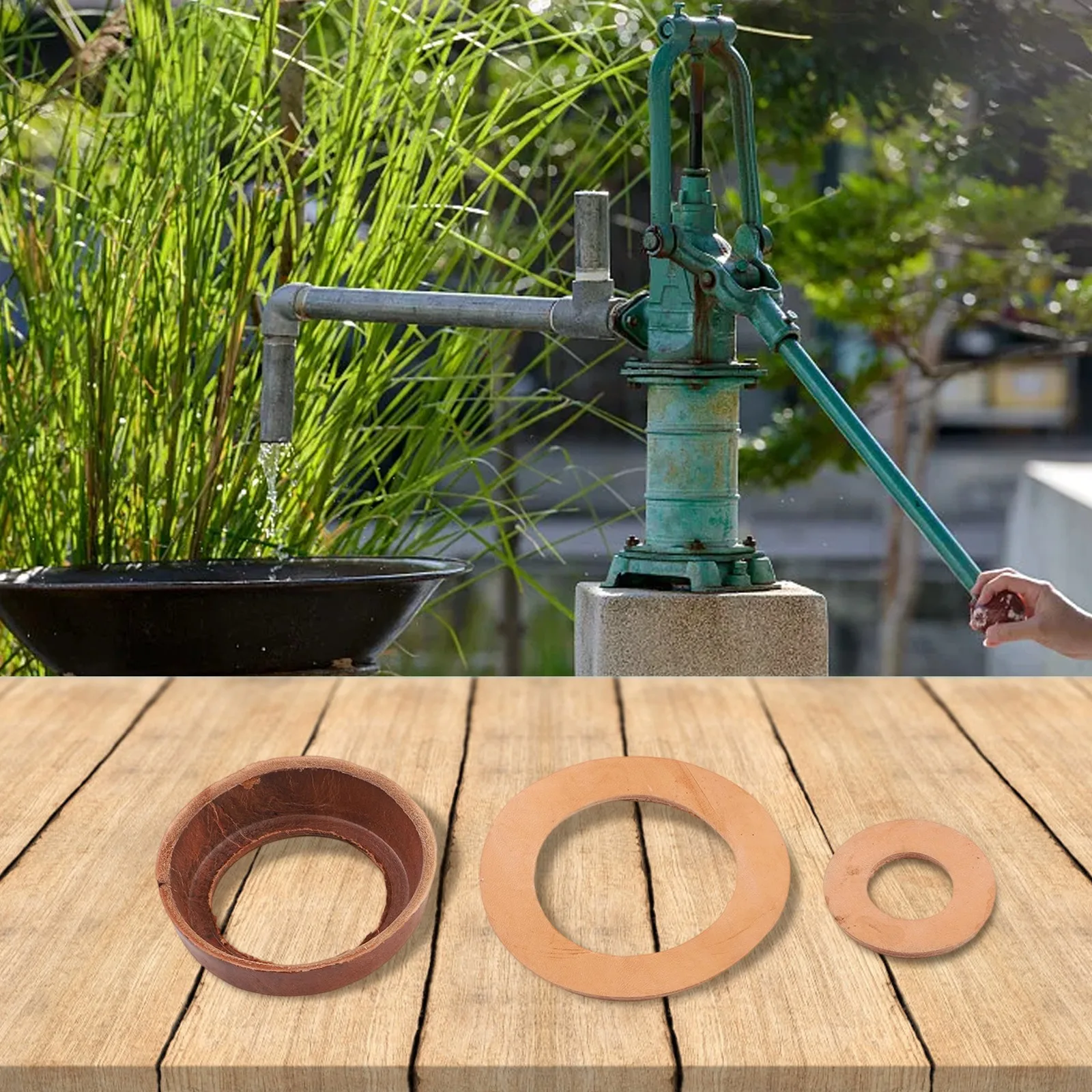 Valve Cup Replacement Hand Pump Repair Comprehensive Repair Kit For Hand-held Pumps Cost Effective Repair Solution As Shown