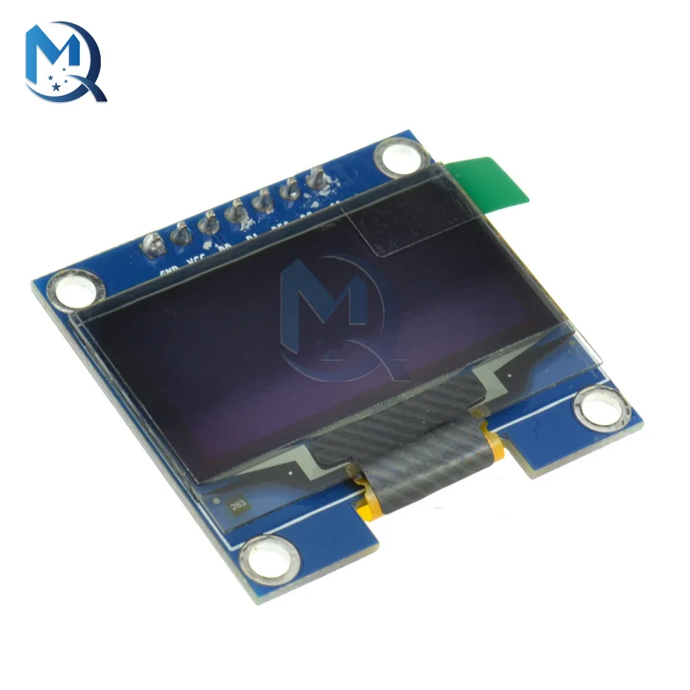 Módulo de pantalla OLED LCD de 128x64 pulgadas, Color blanco/Azul, 7 pines, interfaz IIC I2C, controlador SH1106 para Arduino
