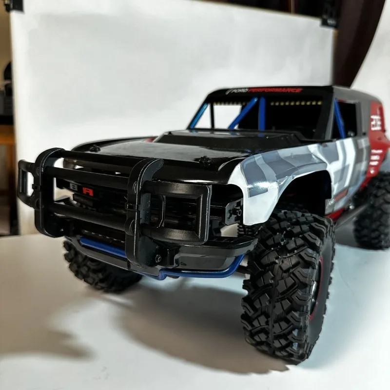 ل MJX H8P 1/8 RC الزاحف المصد الأمامي الثور بار فم السمكة تصميم أنيق ديكور خارجي ترقية أجزاء لا يتطلب الحفر